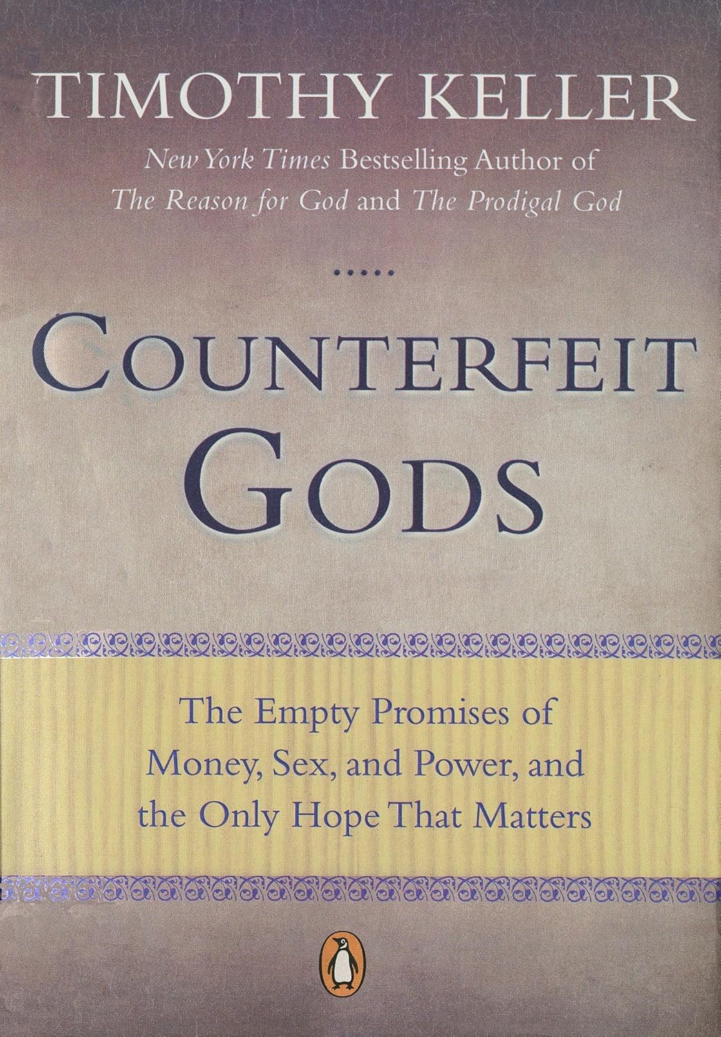 Counterfeit Gods book cover