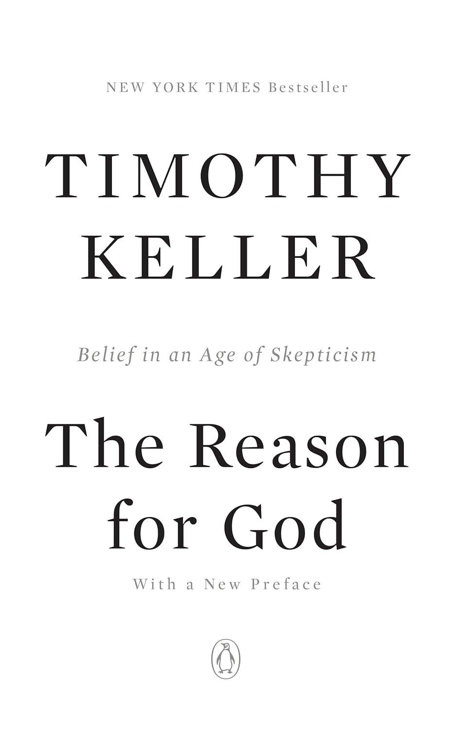 The Reason for God book cover
